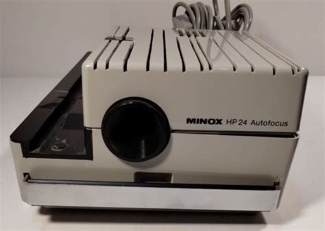 Vintage Minox projector slide box for 110 Minox slides 